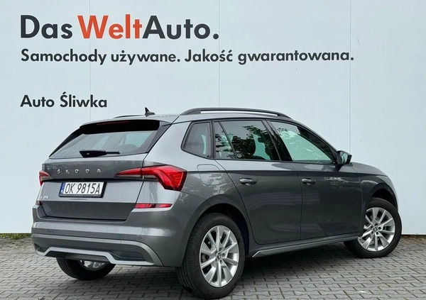 Skoda Kamiq cena 99900 przebieg: 29449, rok produkcji 2022 z Czeladź małe 254